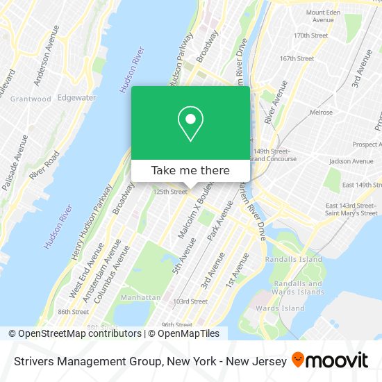 Strivers Management Group map