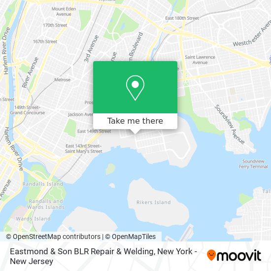 Mapa de Eastmond & Son BLR Repair & Welding