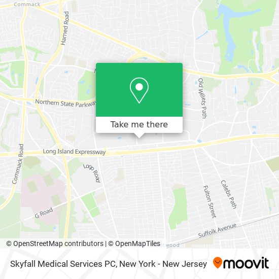 Skyfall Medical Services PC map