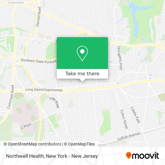 Northwell Health map