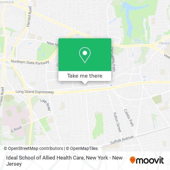 Ideal School of Allied Health Care map