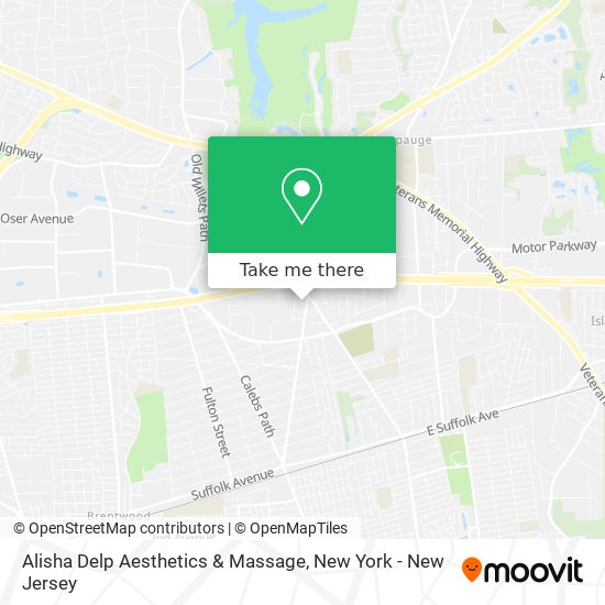 Alisha Delp Aesthetics & Massage map