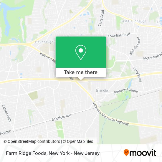 Mapa de Farm Ridge Foods