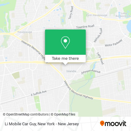 Li Mobile Car Guy map