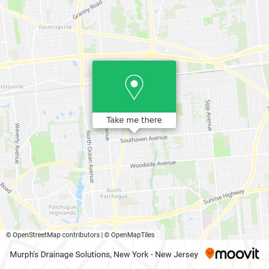 Murph's Drainage Solutions map