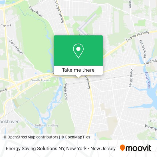 Energy Saving Solutions NY map