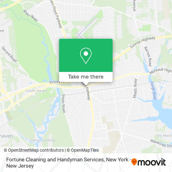 Fortune Cleaning and Handyman Services map
