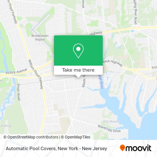 Automatic Pool Covers map