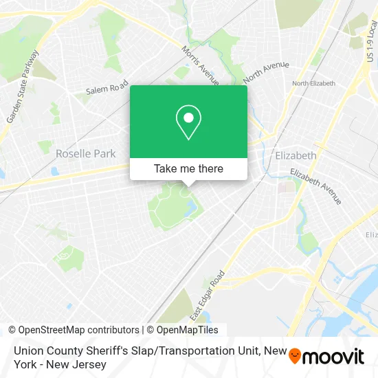 Union County Sheriff's Slap / Transportation Unit map