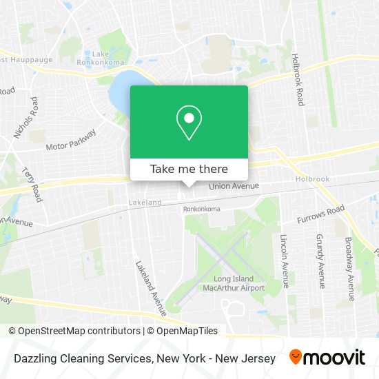 Mapa de Dazzling Cleaning Services