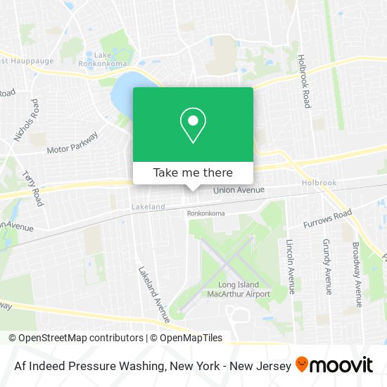 Af Indeed Pressure Washing map