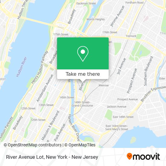 River Avenue Lot map