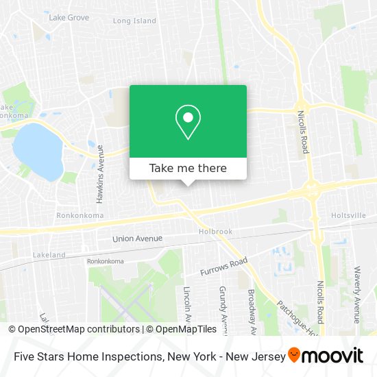 Five Stars Home Inspections map