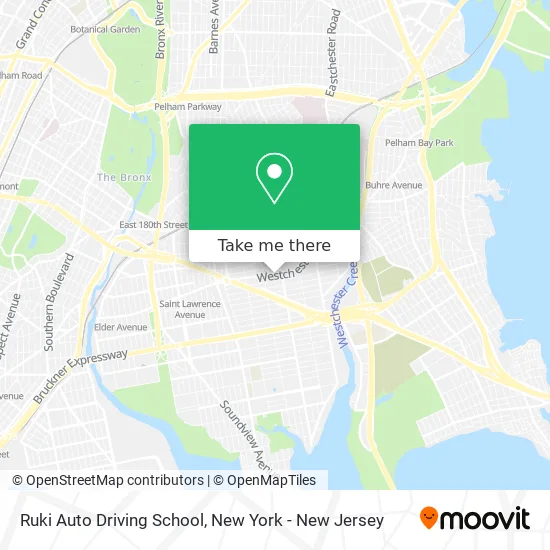Ruki Auto Driving School map