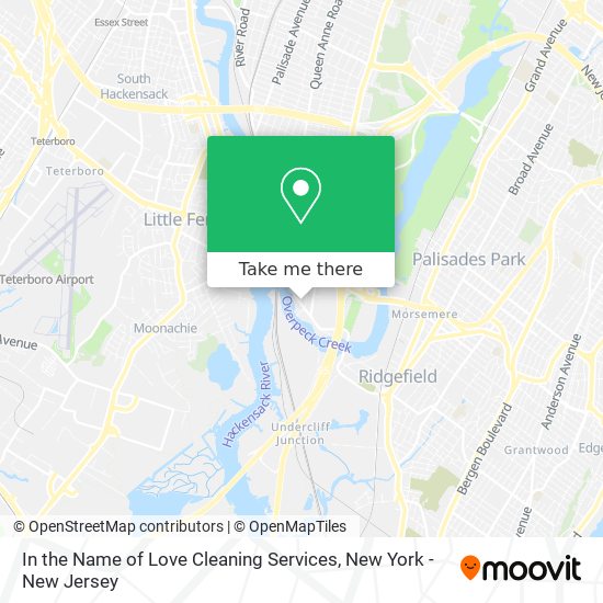 In the Name of Love Cleaning Services map