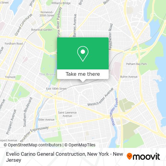 Evelio Carino General Construction map