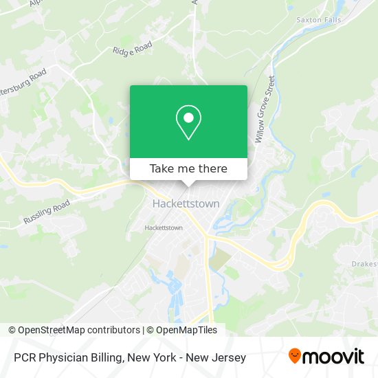 Mapa de PCR Physician Billing