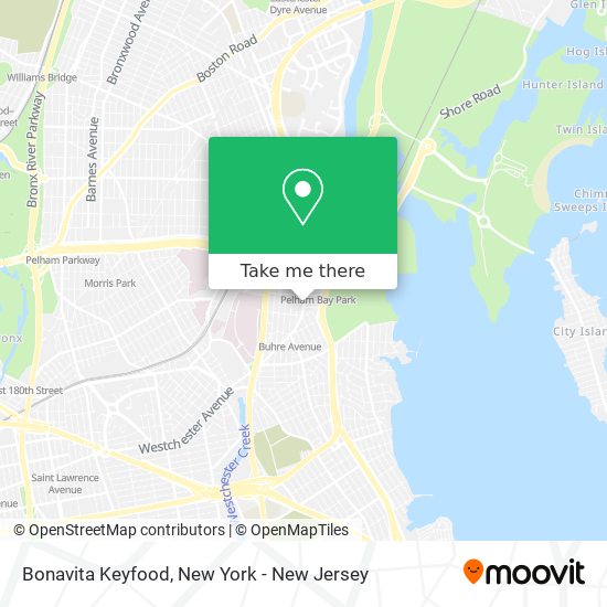 Bonavita Keyfood map