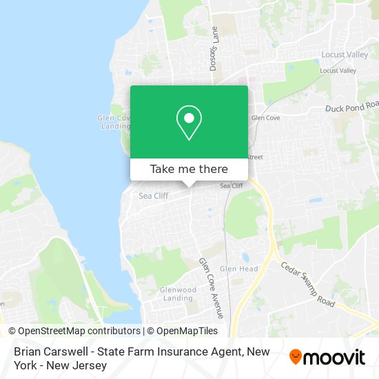 Brian Carswell - State Farm Insurance Agent map