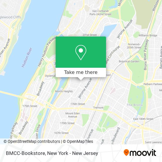 Mapa de BMCC-Bookstore