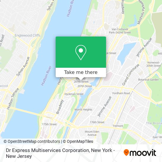 Dr Express Multiservices Corporation map