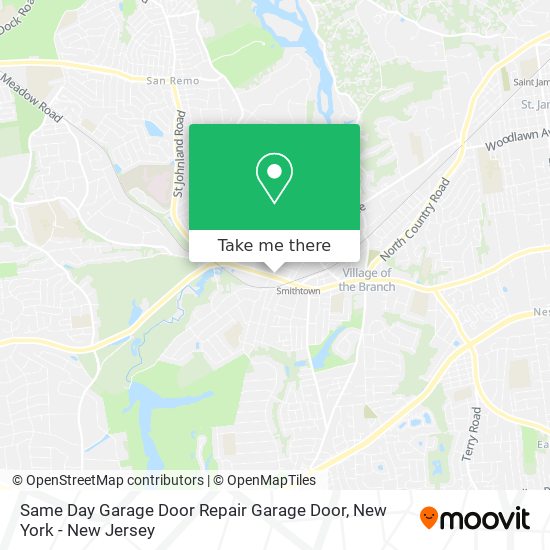 Mapa de Same Day Garage Door Repair Garage Door