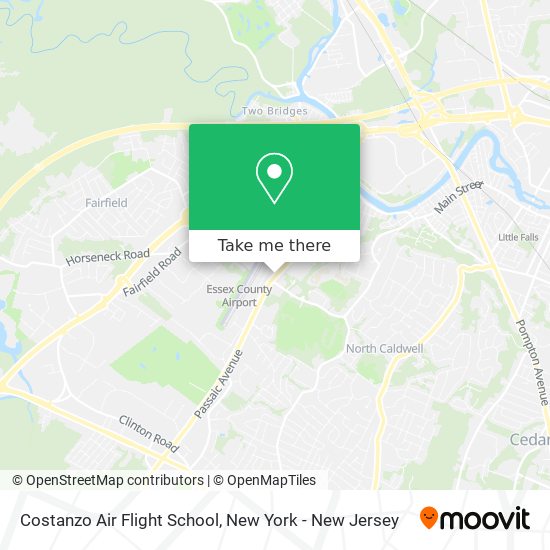 Costanzo Air Flight School map