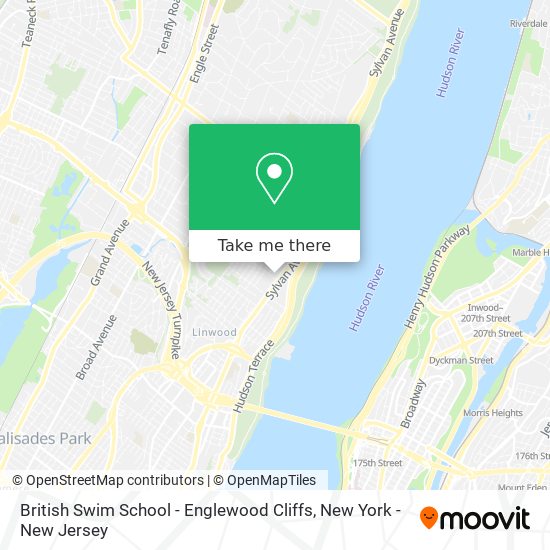 British Swim School - Englewood Cliffs map