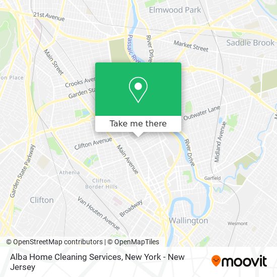 Alba Home Cleaning Services map