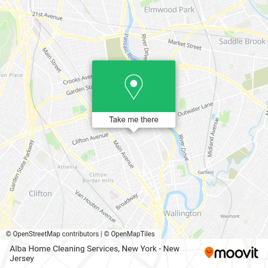 Alba Home Cleaning Services map
