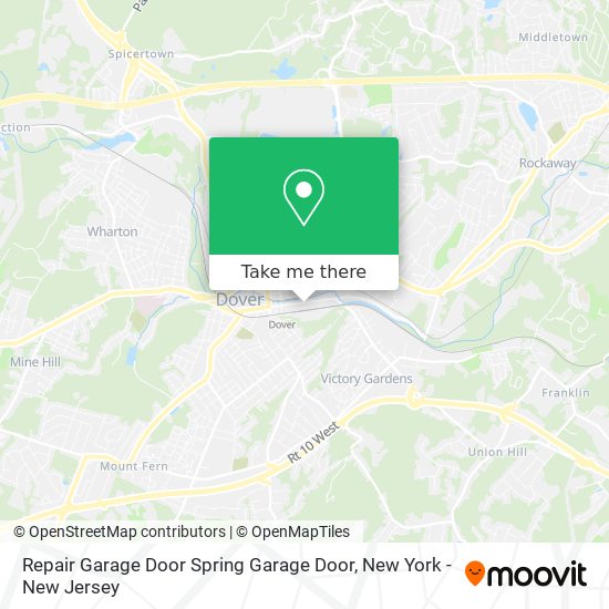 Mapa de Repair Garage Door Spring Garage Door