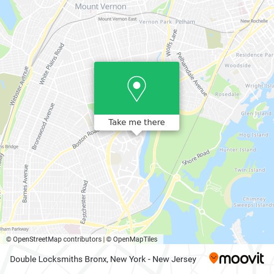 Mapa de Double Locksmiths Bronx