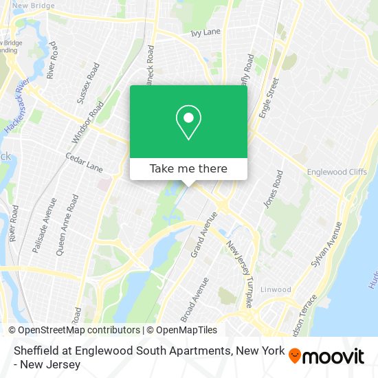 Sheffield at Englewood South Apartments map