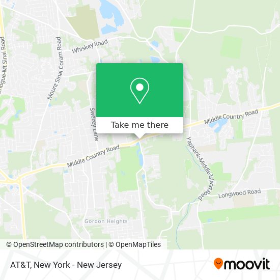 AT&T map