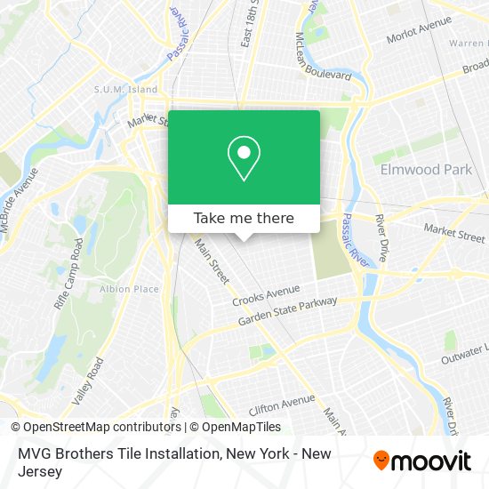 Mapa de MVG Brothers Tile Installation