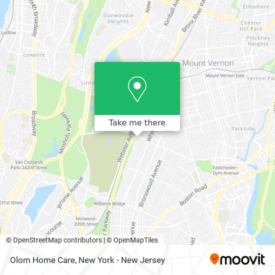 Olom Home Care map