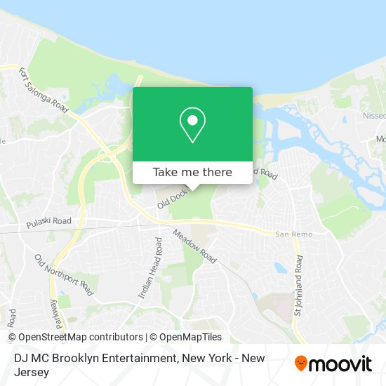 DJ MC Brooklyn Entertainment map