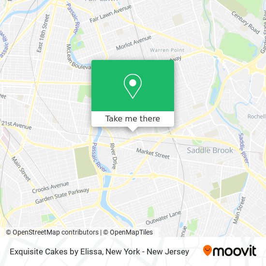 Mapa de Exquisite Cakes by Elissa