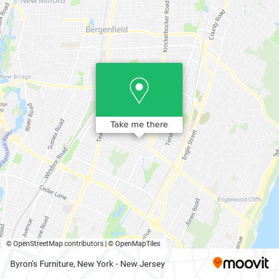 Byron's Furniture map