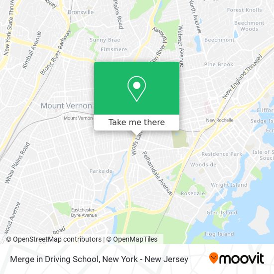 Mapa de Merge in Driving School