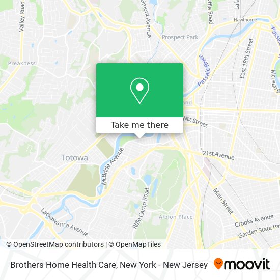 Brothers Home Health Care map