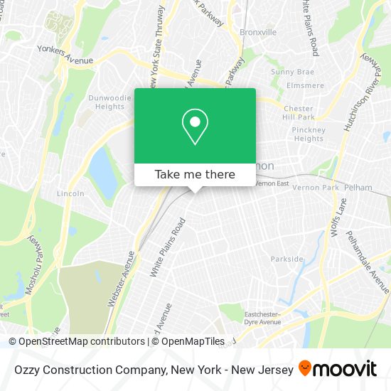Ozzy Construction Company map