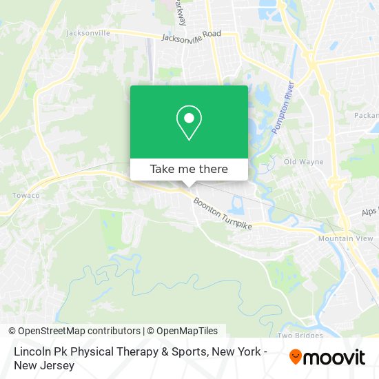 Lincoln Pk Physical Therapy & Sports map