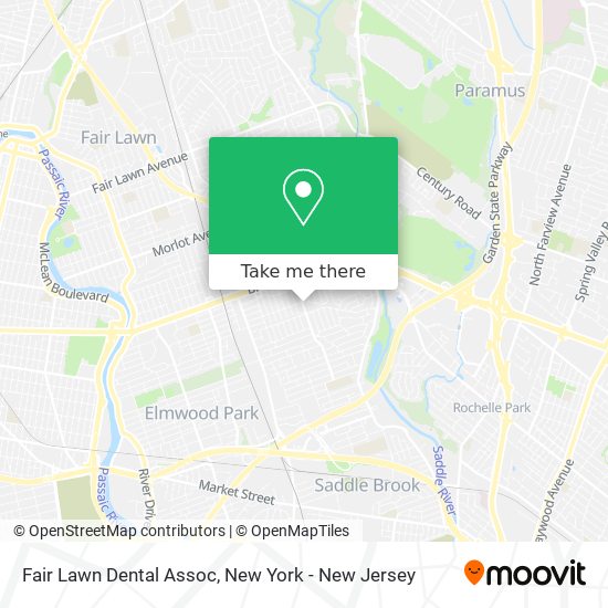 Mapa de Fair Lawn Dental Assoc