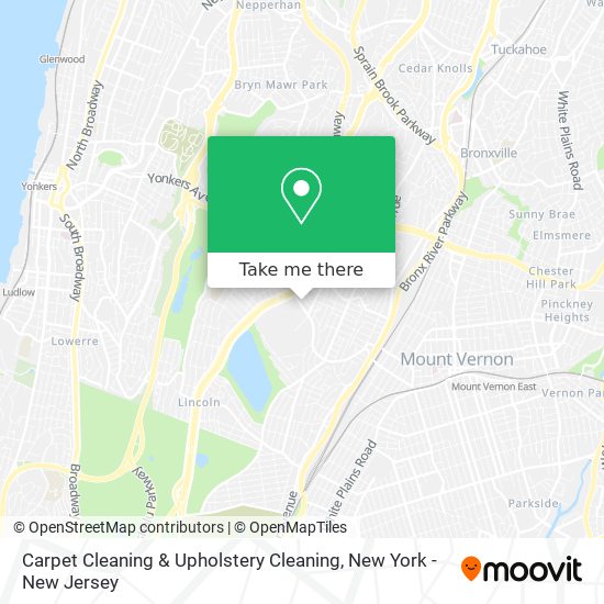 Carpet Cleaning & Upholstery Cleaning map