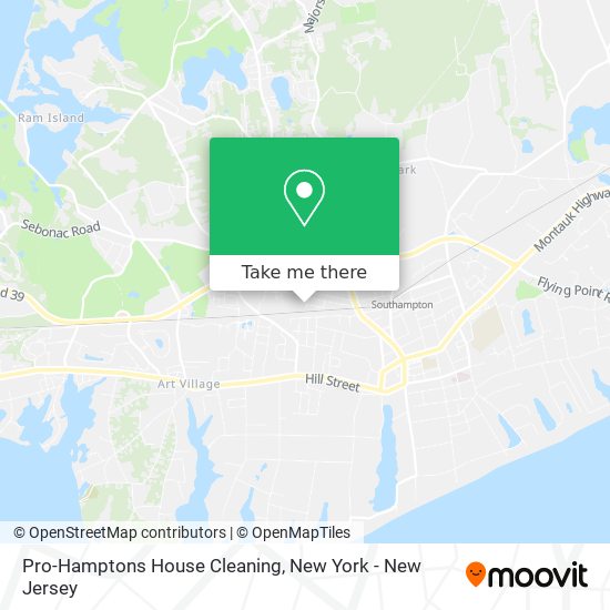 Pro-Hamptons House Cleaning map