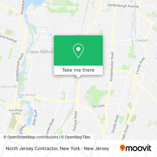 Mapa de North Jersey Contractor