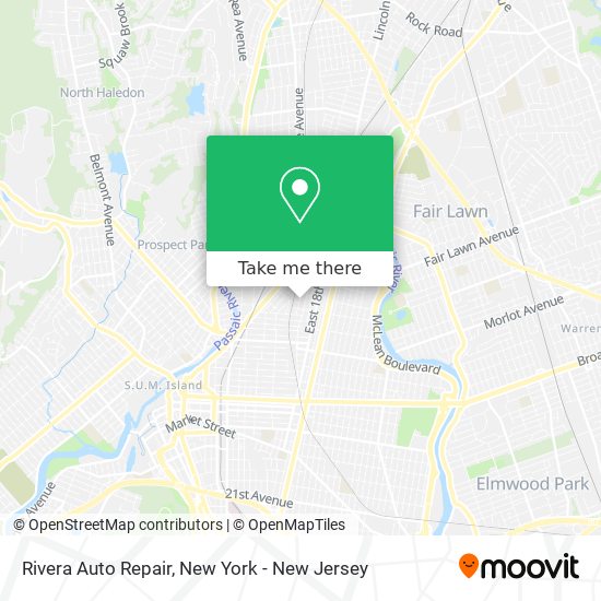 Mapa de Rivera Auto Repair