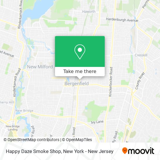 Mapa de Happy Daze Smoke Shop