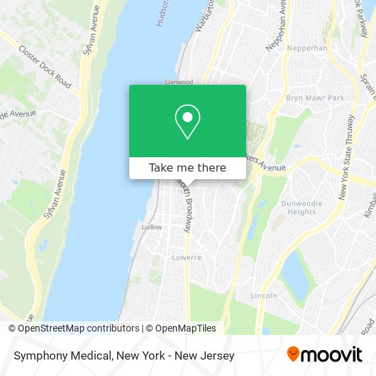 Symphony Medical map